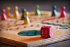 Spielbrett mit Figuren