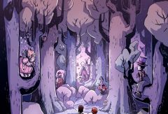 Hänsel und Gretel im Wald