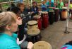 Auftritt Percussiongruppe am 20.09.14, Foto: Freizeitheim Lister Turm Auftritt Percussiongruppe am 20.09.14, Foto: Freizeitheim Lister Turm