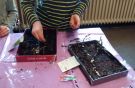 Kinder gestalten Erdbilder